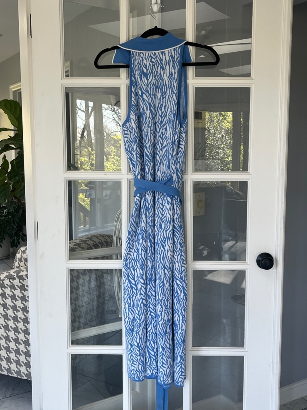 Diane Von Furstenberg For Target Blue/White Wrap Dress Size XXL NWOT - Picture 5 of 5